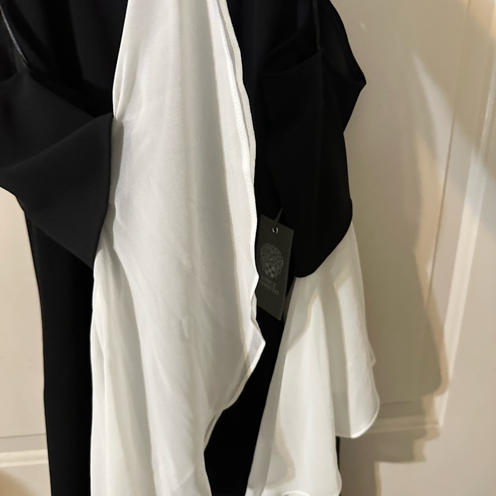 Vince Camuto stunning black and white dress - Picture 7 of 8